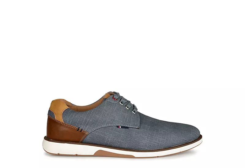 Vance Co Mens Lamar Oxford - Grey - Image 2