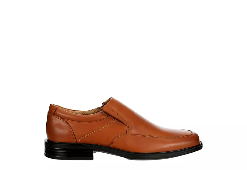 Borelli Mens Trenton Slip On Oxford - Cognac - Image 2