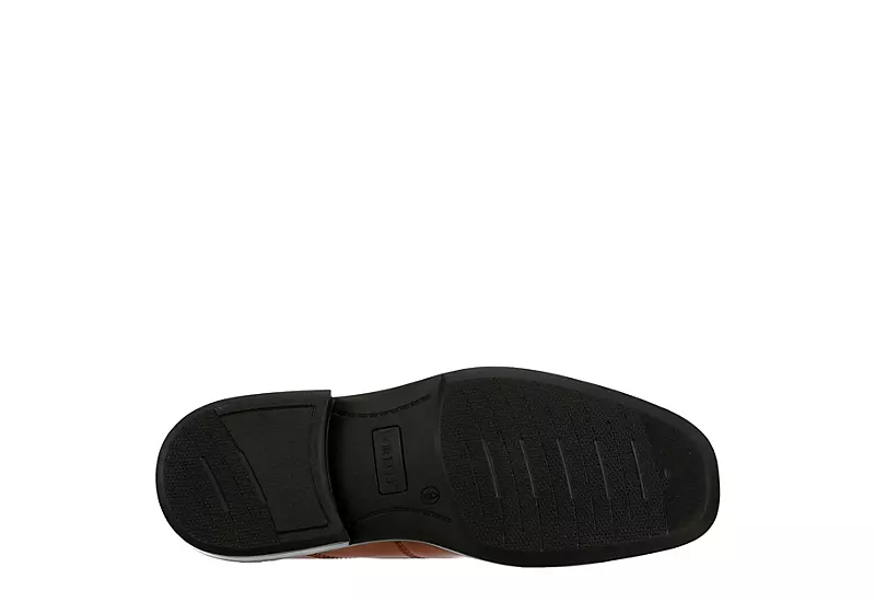 Borelli Mens Trenton Slip On Oxford - Cognac - Image 7