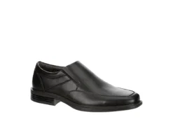 Borelli Mens Trenton Slip On Oxford - Black