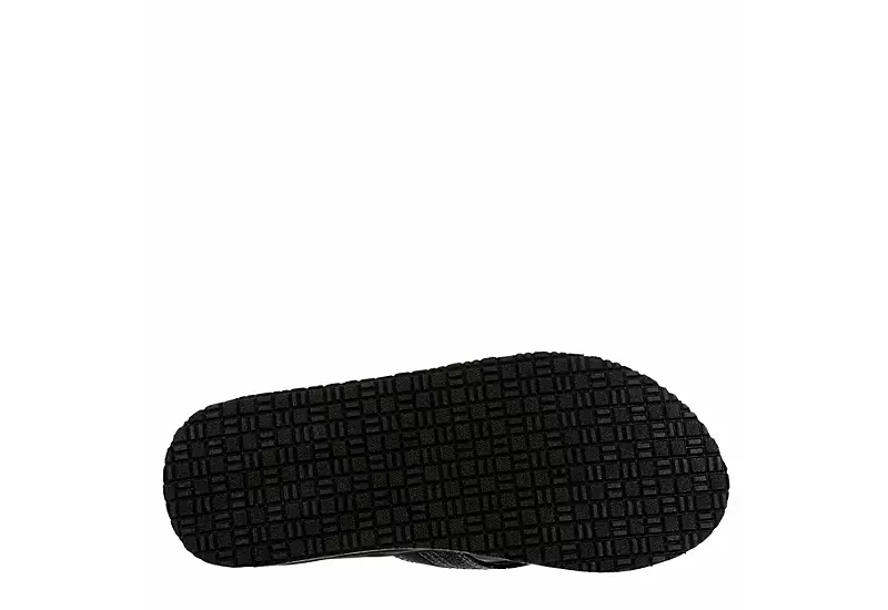 Day Five Mens Board Walk Flip Flop Sandal - Black - Image 7