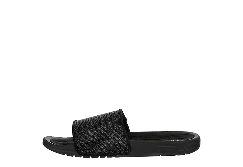 Heydude Mens Phoenix Slide Sandal - Black - Image 4