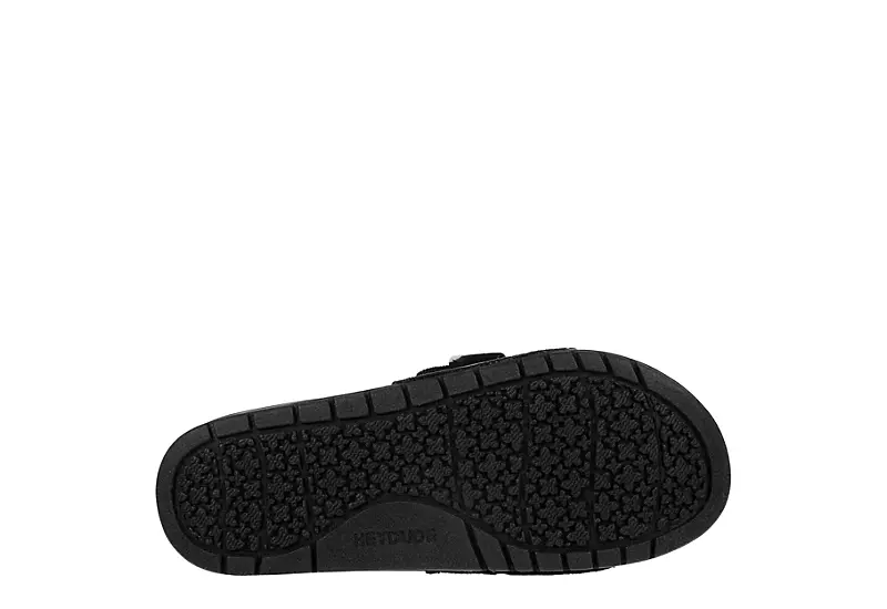 Heydude Mens Phoenix Slide Sandal - Black - Image 7