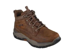 Skechers Mens Respected-boswell Lace-up Boot - Brown