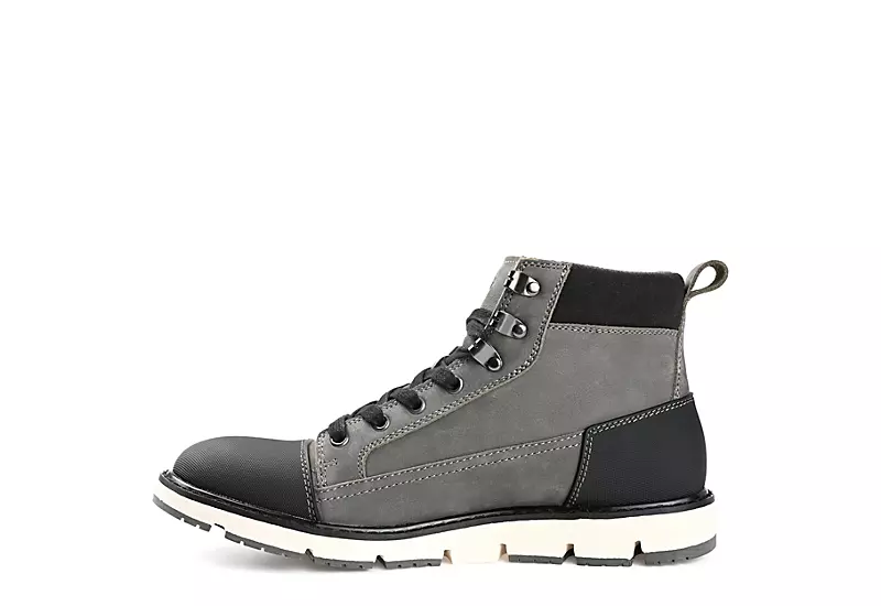 Territory Mens Titantwo Lace-up Boot - Grey - Image 4