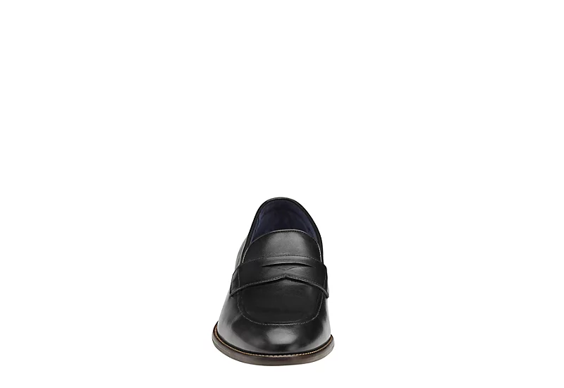 Johnston & Murphy Mens Stockton Penny Loafer Oxford - Black - Image 3