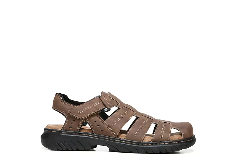 Dr. Scholl's Mens Candid Outdoor Sandal - Brown - Image 2