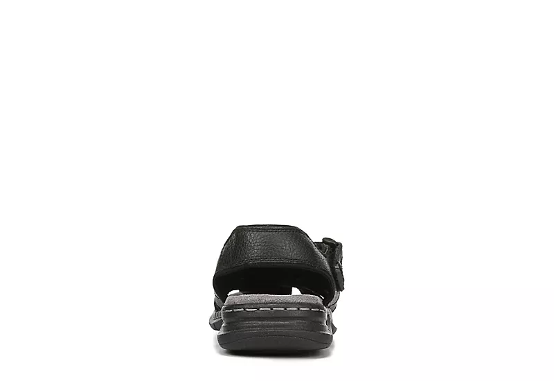 Dr. Scholl's Mens Gaston Outdoor Sandal - Black - Image 5