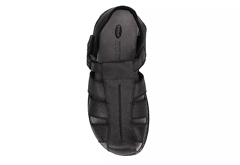 Dr. Scholl's Mens Gaston Outdoor Sandal - Black - Image 6