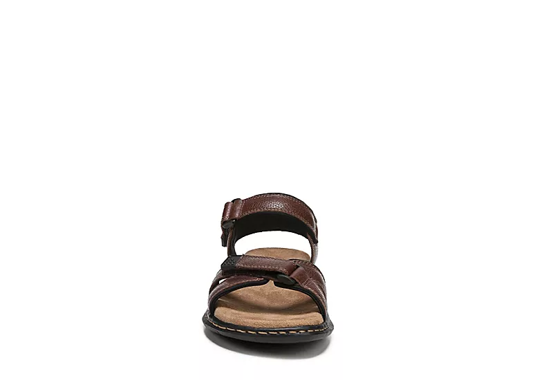 Dr. Scholl's Mens Gus Outdoor Sandal - Brown - Image 3