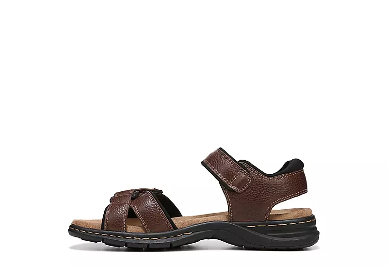 Dr. Scholl's Mens Gus Outdoor Sandal - Brown - Image 4