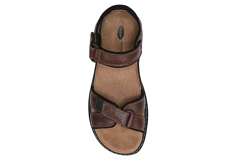 Dr. Scholl's Mens Gus Outdoor Sandal - Brown - Image 6