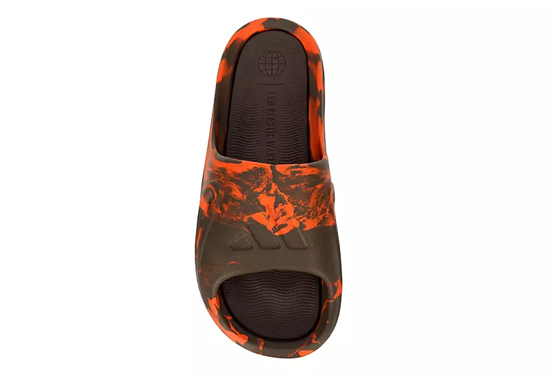 Adidas Mens Adicane Slide Sandal - Orange - Image 6