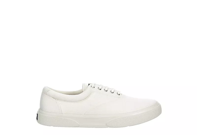 Sperry Mens Halyard Plushstep Cvo Sneaker - Off White - Image 2
