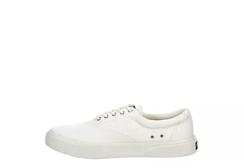 Sperry Mens Halyard Plushstep Cvo Sneaker - Off White - Image 4