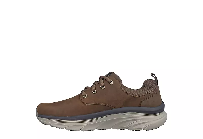 Skechers Mens Dlux Walker - Brown - Image 3