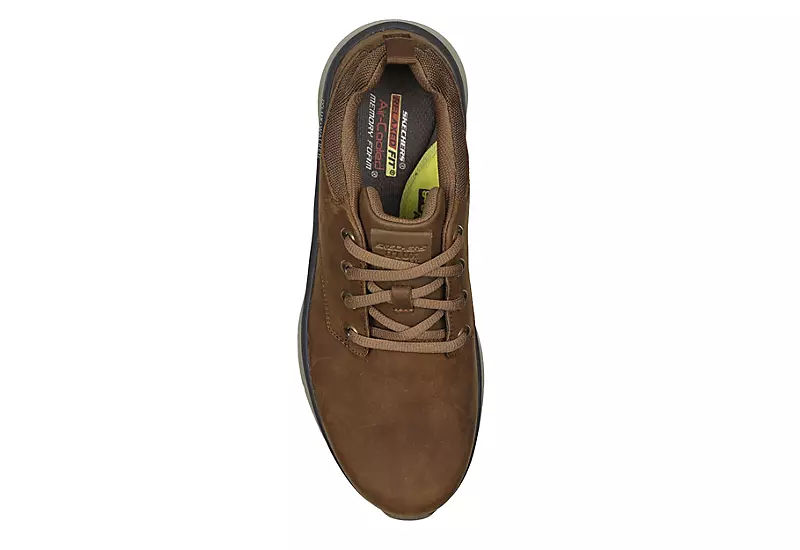 Skechers Mens Dlux Walker - Brown - Image 4