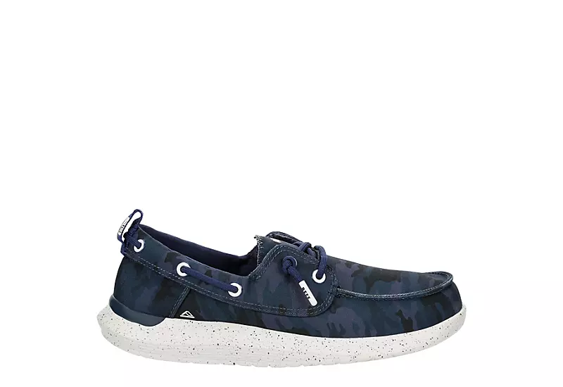 Reef Mens Swellsole Pier Boat Shoe - Navy - Image 2