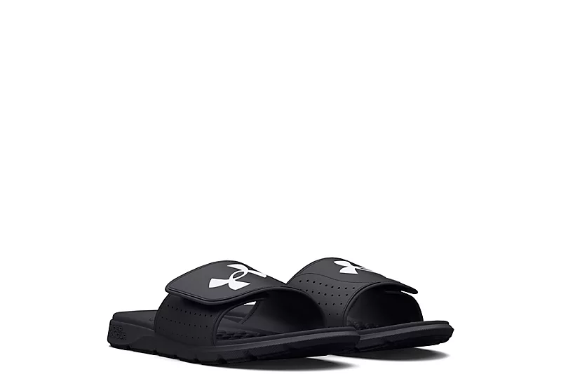 Under Armour Mens Ignite Pro Slide Sandal - Black