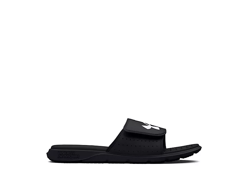 Under Armour Mens Ignite Pro Slide Sandal - Black - Image 2