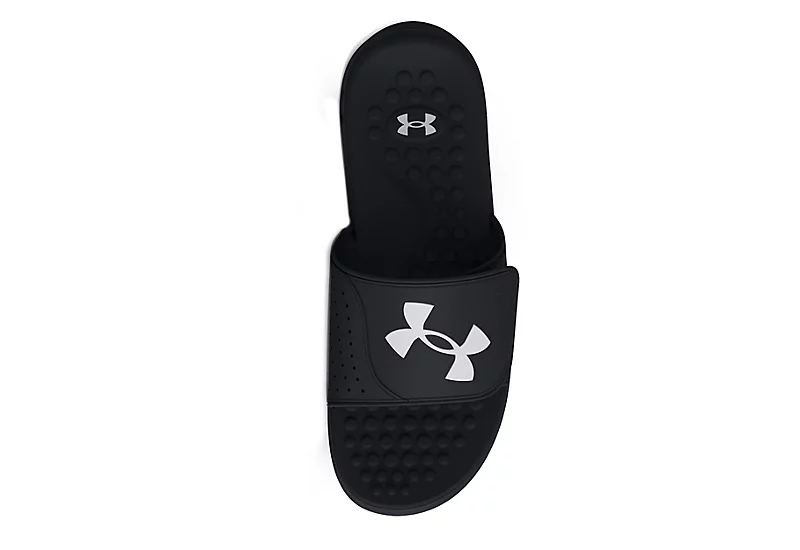 Under Armour Mens Ignite Pro Slide Sandal - Black - Image 4