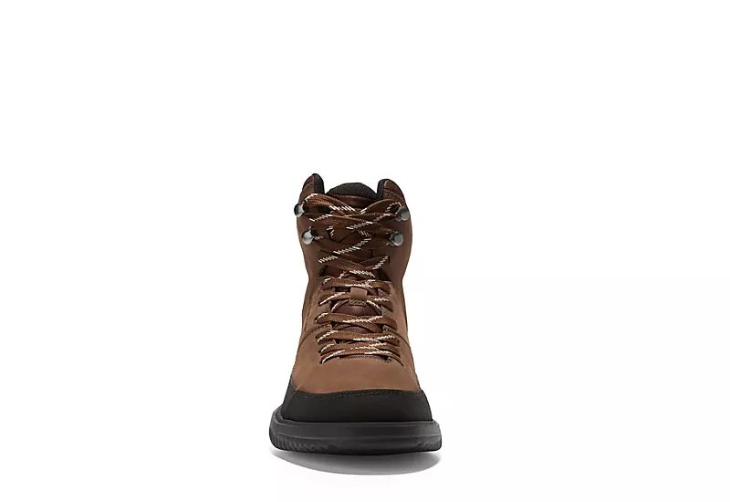 Cole Haan Mens Grand Hiker Waterproof Lace-up Boot - Brown - Image 3