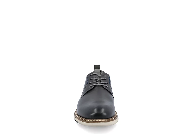 Vance Co Mens Thad Derby Oxford - Grey - Image 3