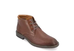 Vance Co Mens Vaughn Chukka Boot - Brown