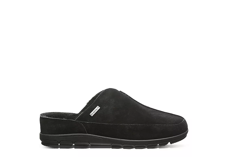 Bearpaw Mens Bruce Slipper - Black - Image 2