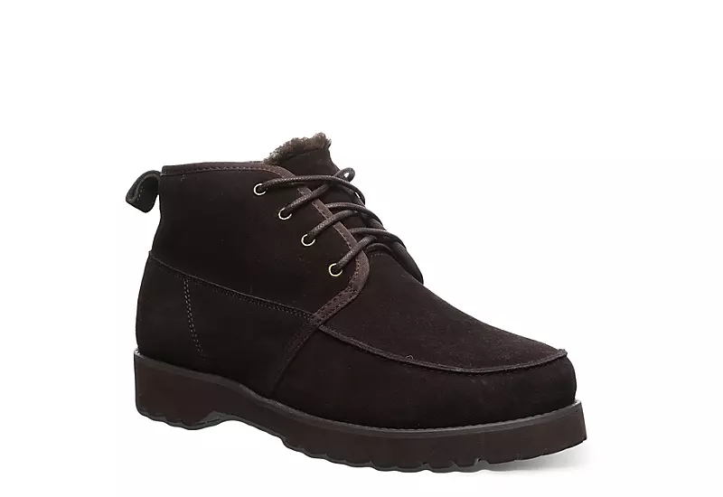 Bearpaw Mens Kyle Lace-up Boot - Chocolate