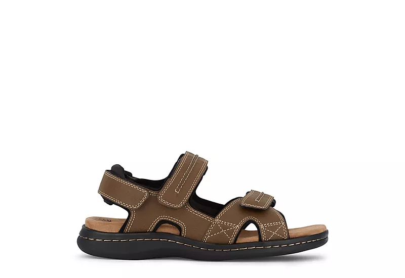 Dockers Mens Newpage Outdoor Sandals - Dark Tan - Image 2