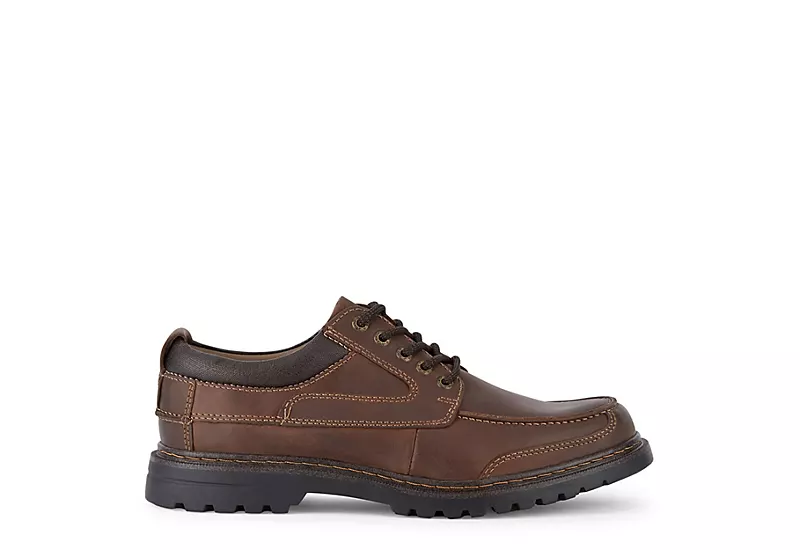 Dockers Mens Overton Oxfords - Chestnut - Image 2