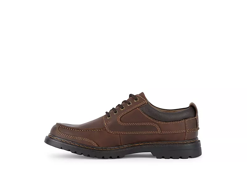 Dockers Mens Overton Oxfords - Chestnut - Image 3