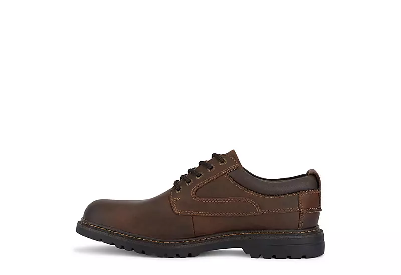 Dockers Mens Warden Oxford - Chestnut - Image 3