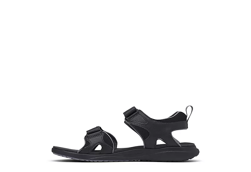 Columbia Mens Ankle Strap Outdoor Sandal - Black - Image 4