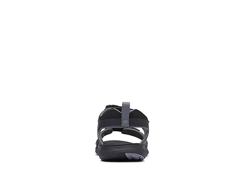 Columbia Mens Ankle Strap Outdoor Sandal - Black - Image 5