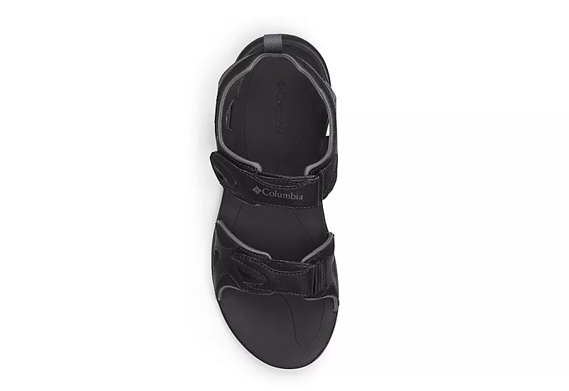 Columbia Mens Ankle Strap Outdoor Sandal - Black - Image 6