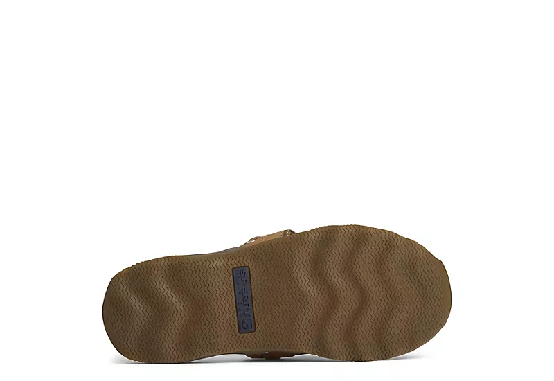 Sperry Mens Outer Banks Flip Flop Sandal - Tan - Image 6