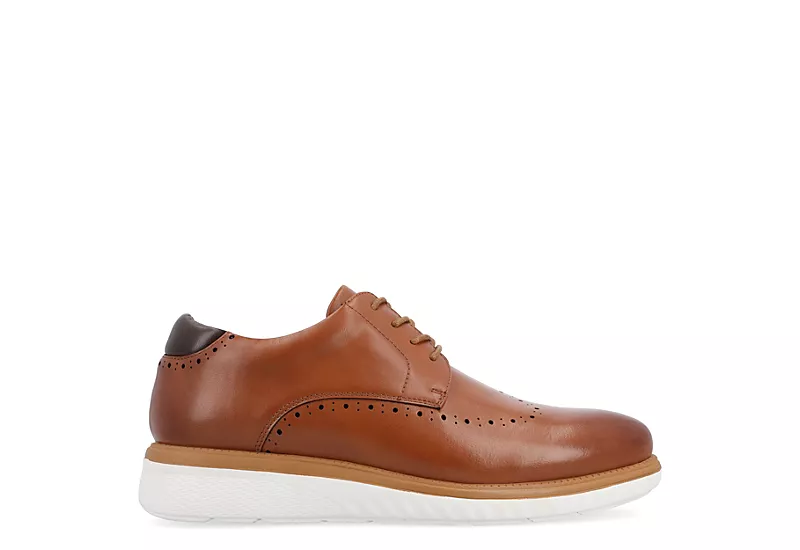 Vance Co Mens Ramos Oxford - Chestnut - Image 2