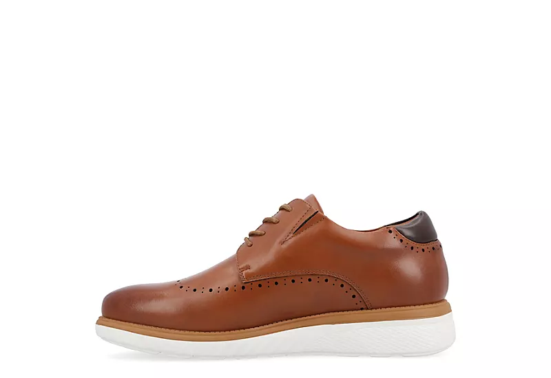 Vance Co Mens Ramos Oxford - Chestnut - Image 4