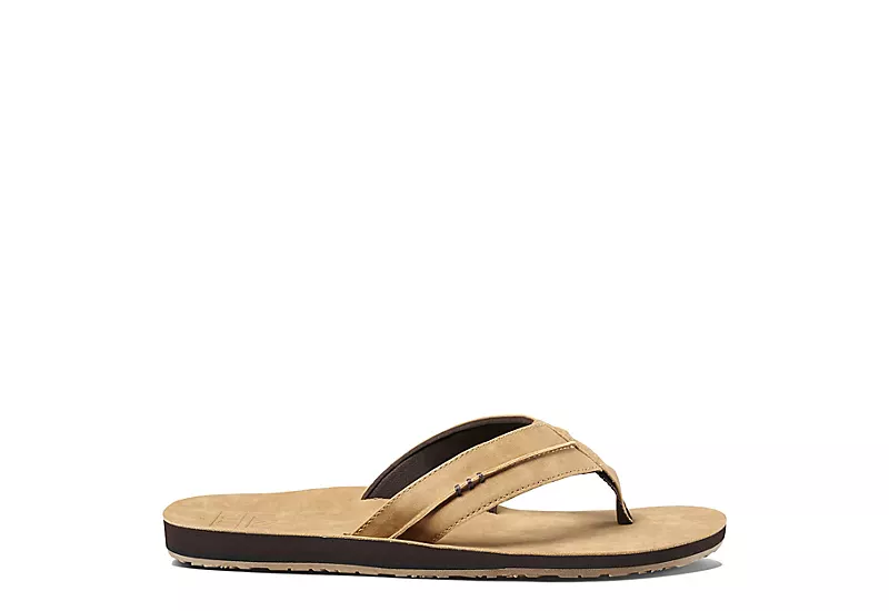 Reef Mens Marbea Flip Flp Sandal - Bronze - Image 2