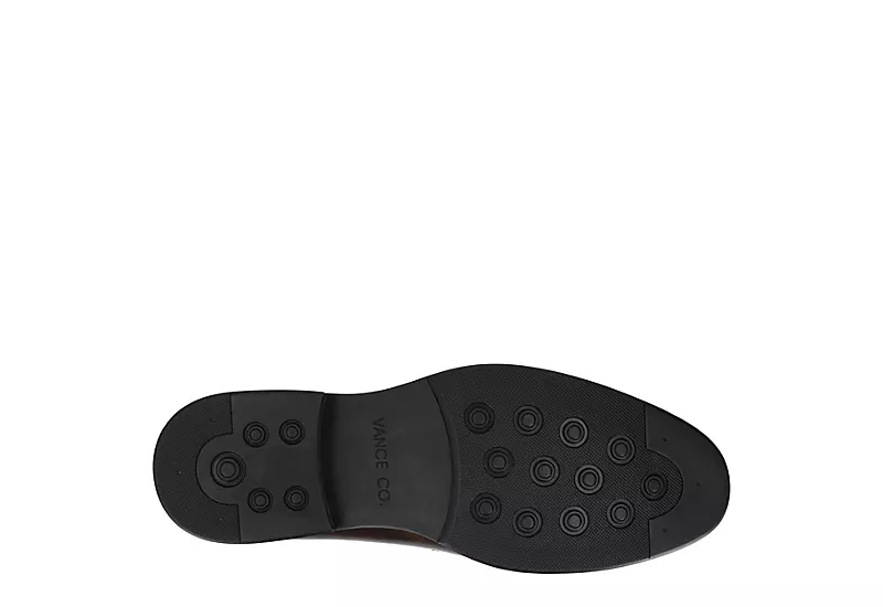 Vance Co Mens Keith Loafer Oxford - Brown - Image 7