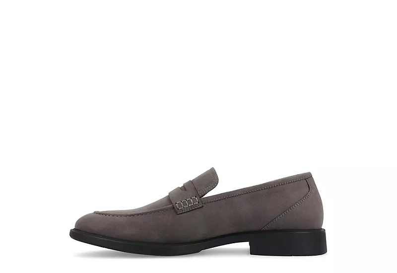 Vance Co Mens Keith Loafer Oxford - Grey - Image 4