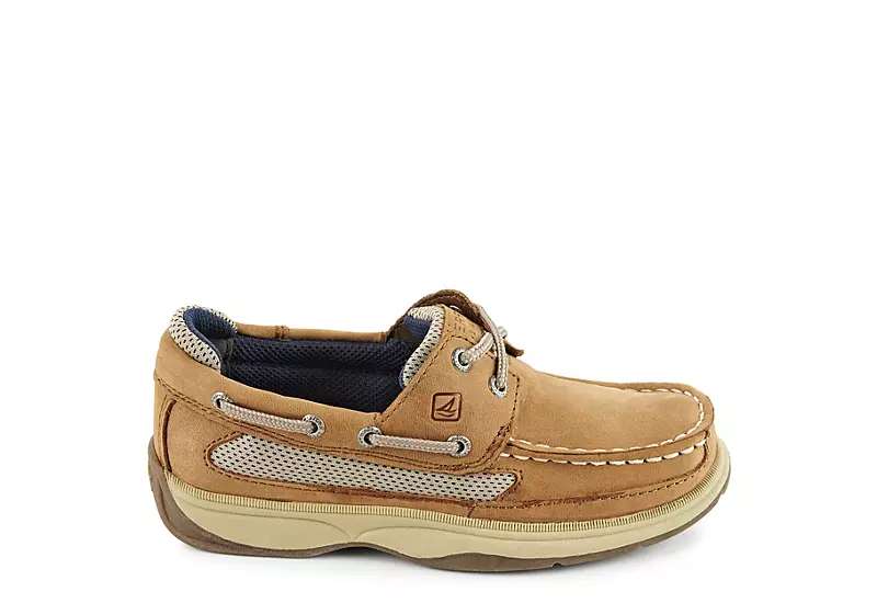 Sperry Boys Lanyard Boat Shoe - Tan - Image 2