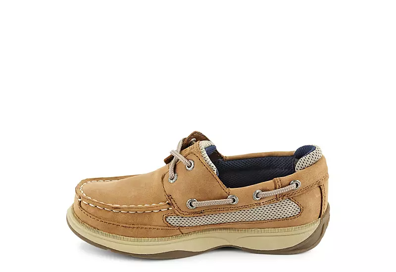 Sperry Boys Lanyard Boat Shoe - Tan - Image 4