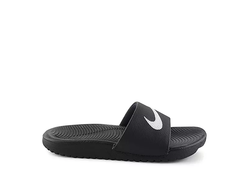 Nike Boys Kawa Slide Sandal - Black - Image 2