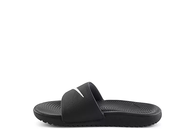 Nike Boys Kawa Slide Sandal - Black - Image 4