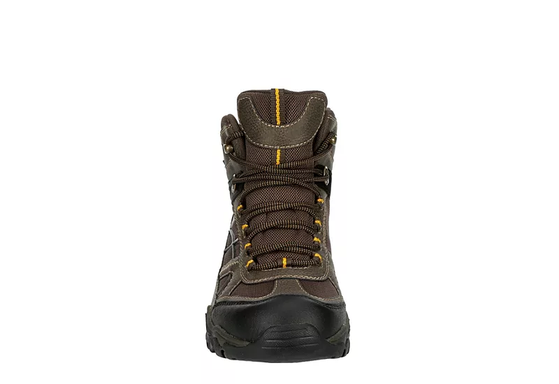 Highland Creek Mens Junction 2 Hiking Boot - Brown - Image 3