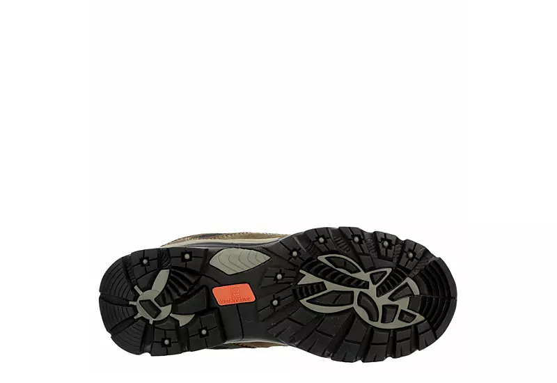 Work Master Mens Blain Ii Steel Toe Work Boot - Brown - Image 7