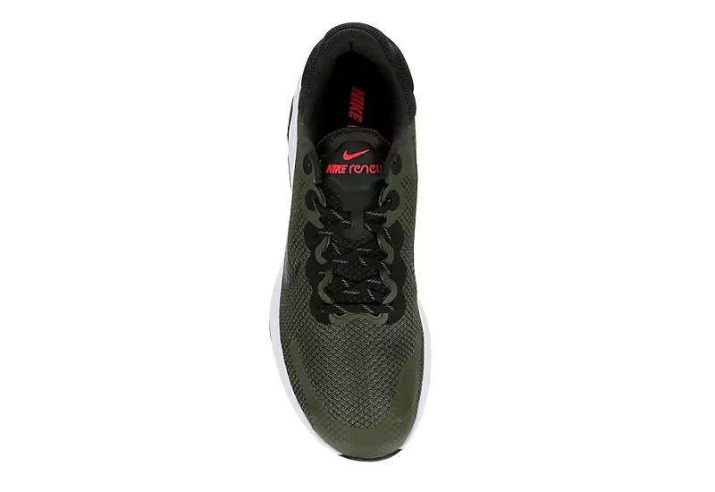 Nike Mens Renew Ride 3 Running Shoe - Olive - Image 6
